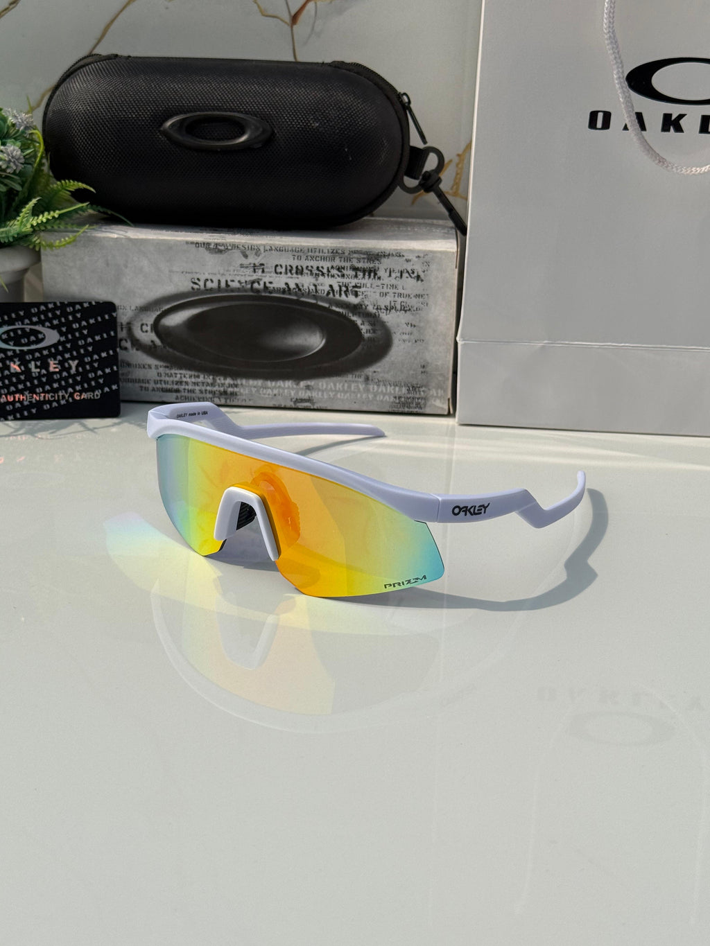 *Oakley_White_Orange_9229*🚨🔥