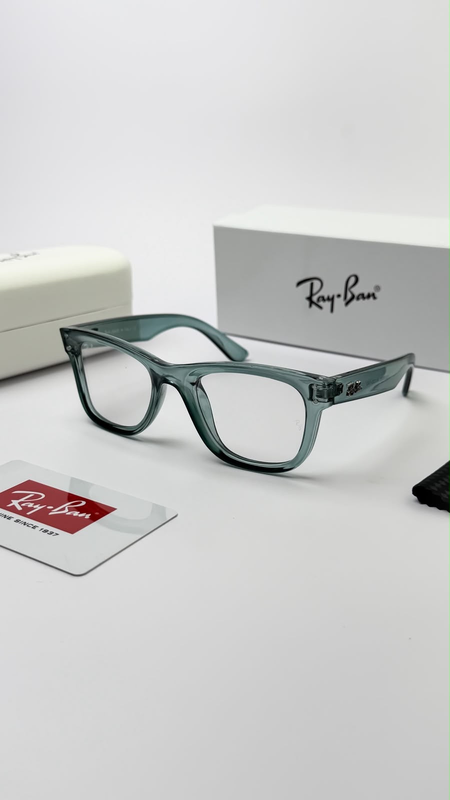 *RAYBAN LIGHT GREEN 0502 PLANO🔥🔥🔥*
