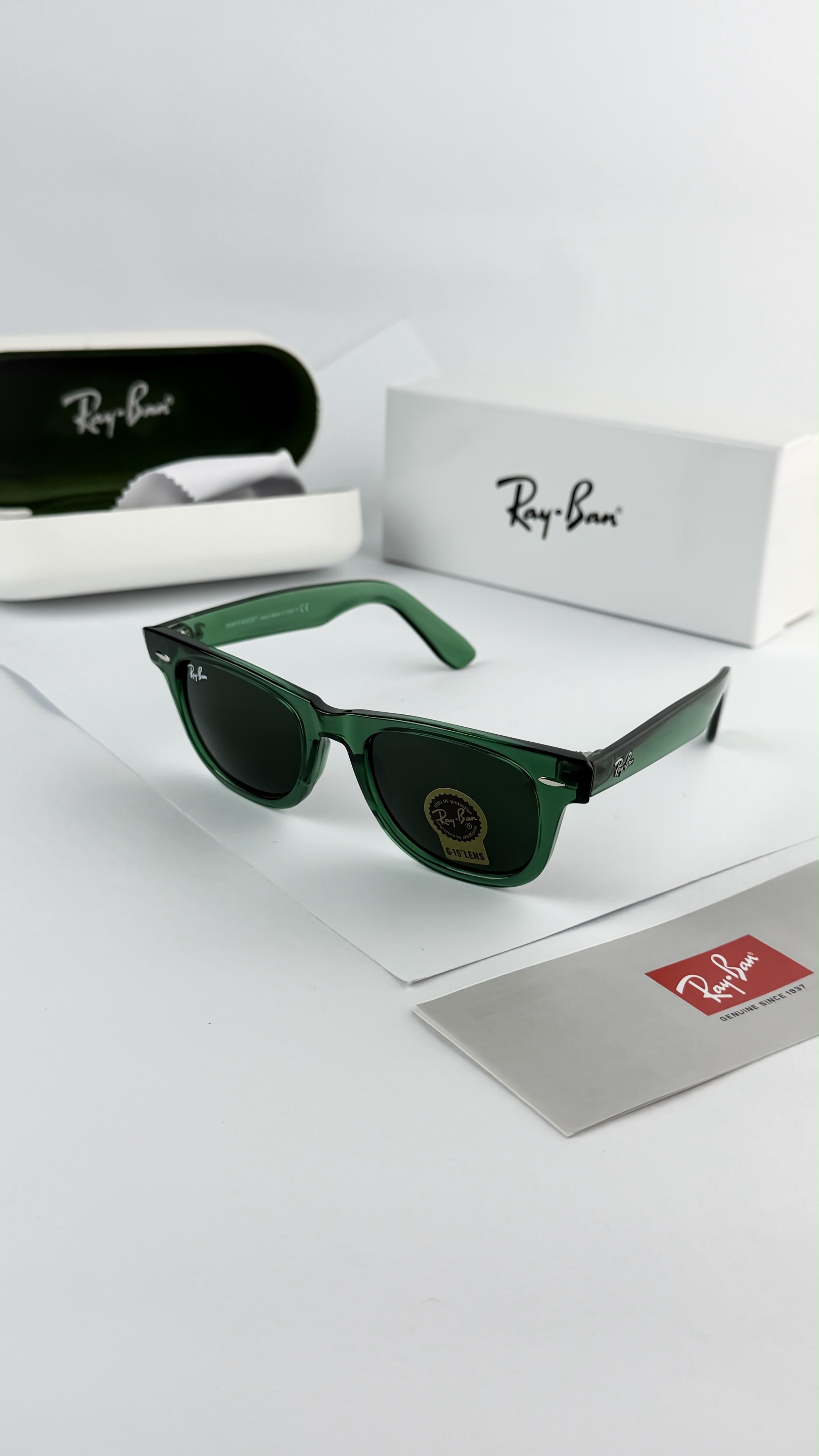 *RAYBAN GREEN BLACK 2140🔥🔥🔥ON DEMAND WITH STORE ARTICLES🔥🔥🔥*