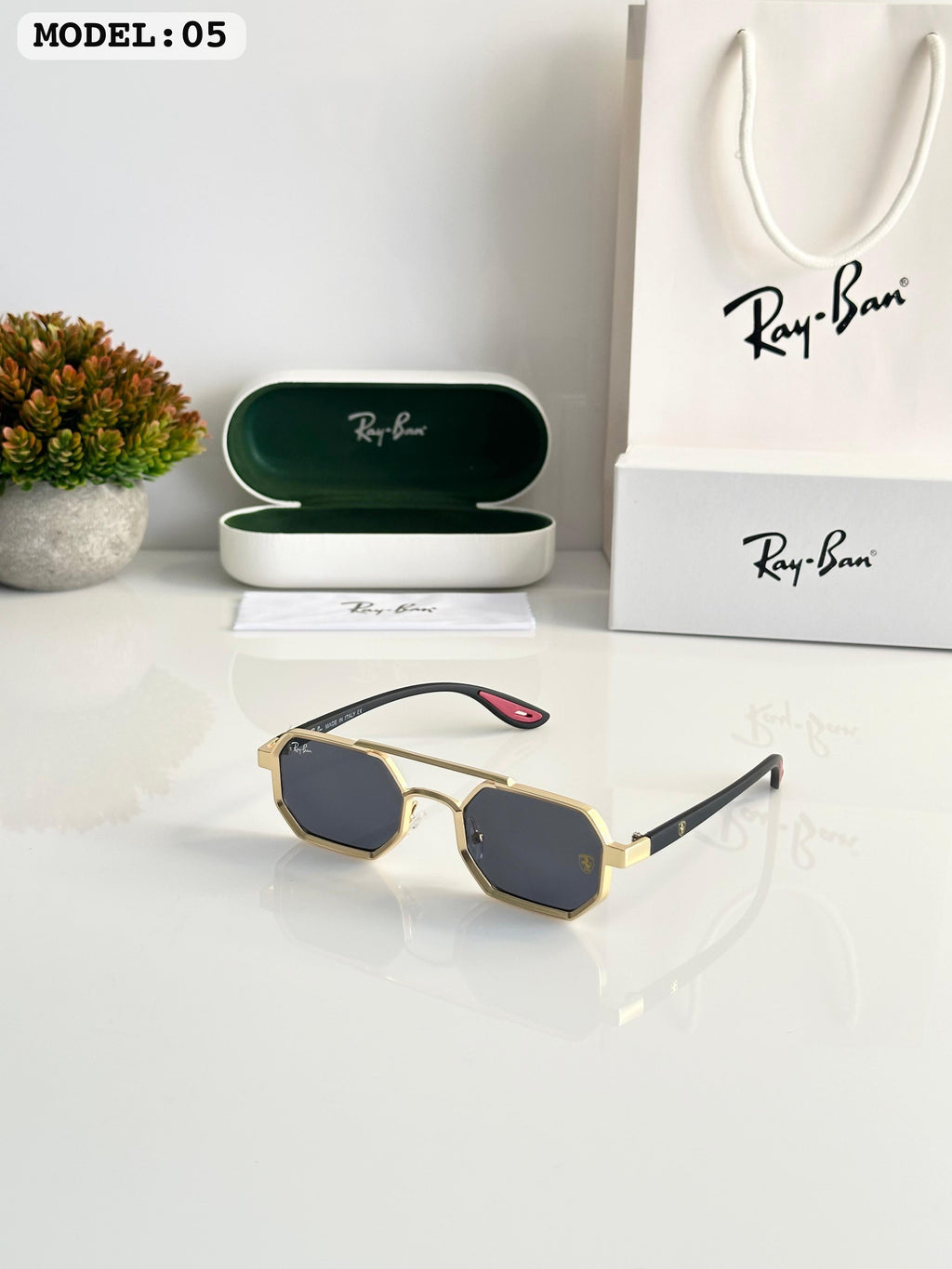 RA_YBAN 05 Gold BLACK