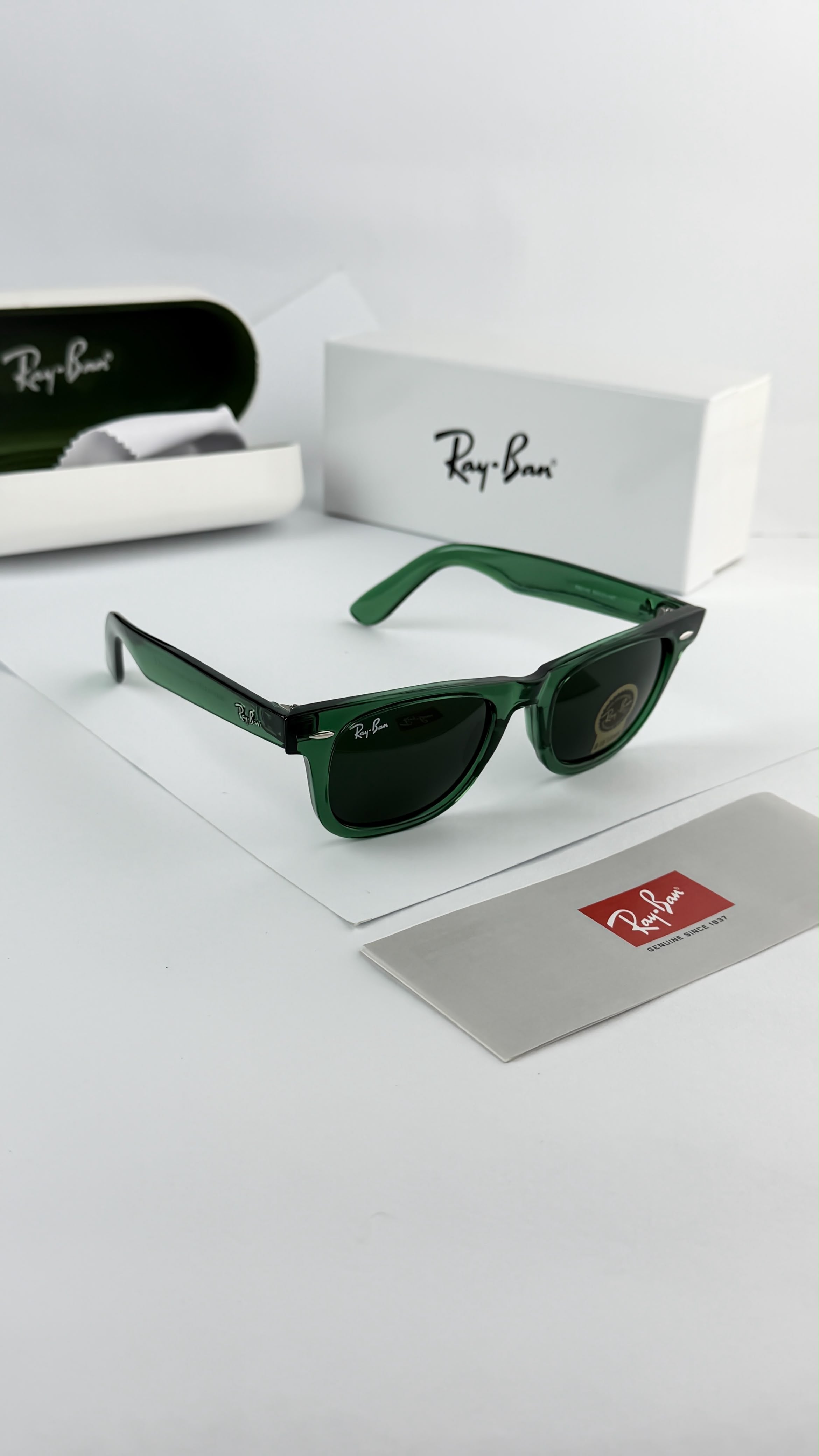 *RAYBAN GREEN BLACK 2140🔥🔥🔥ON DEMAND WITH STORE ARTICLES🔥🔥🔥*