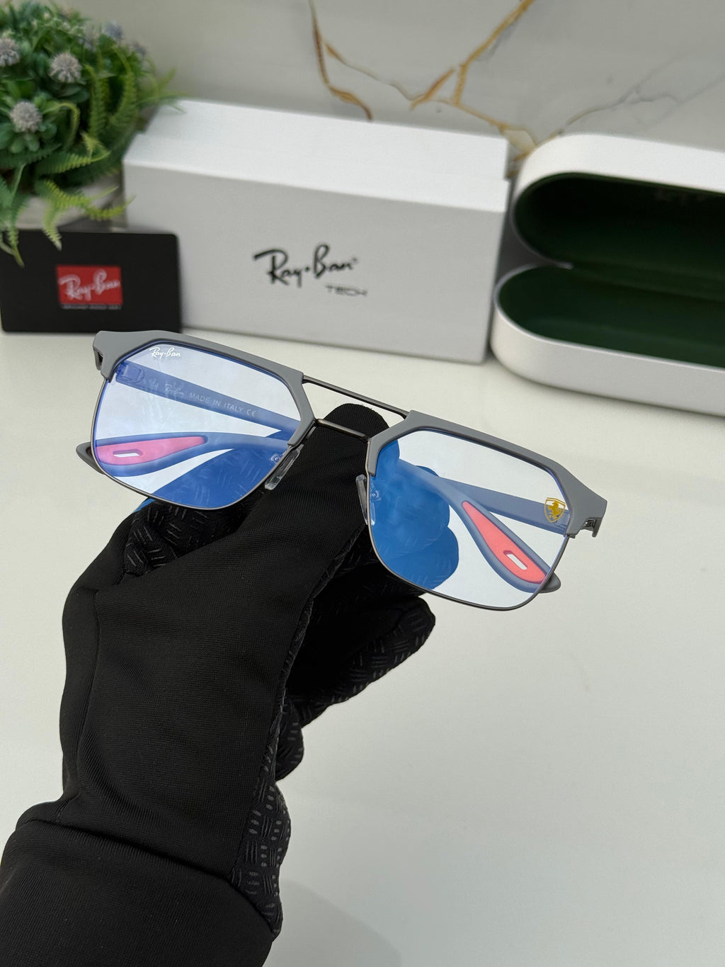 *Rayban 04 Grey Plano*🚨🔥