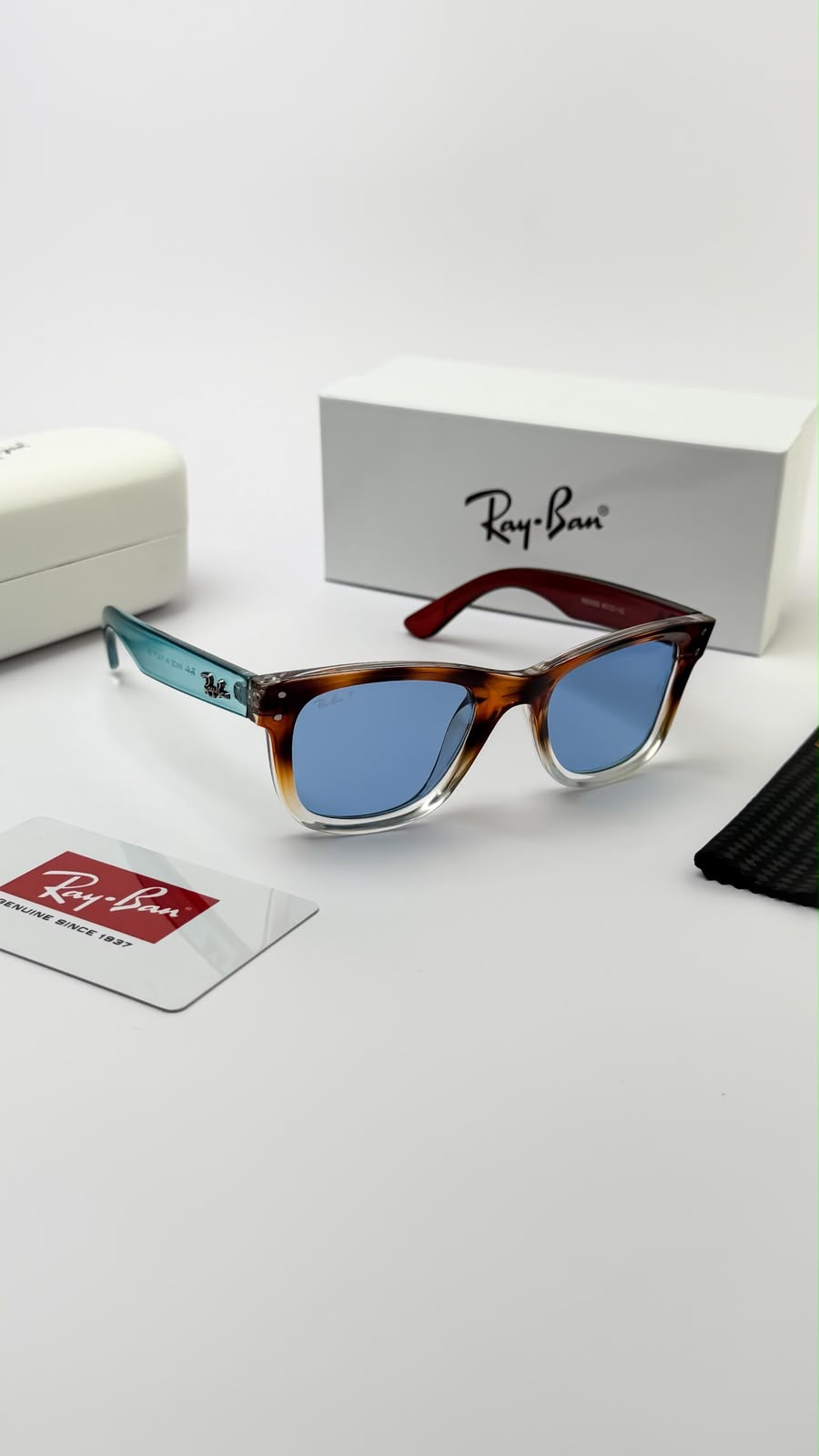 *RAYBAN TIGER BLUE 0502🔥🔥🔥*