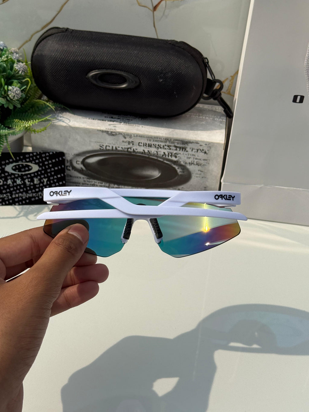*Oakley_White_Orange_9229*🚨🔥