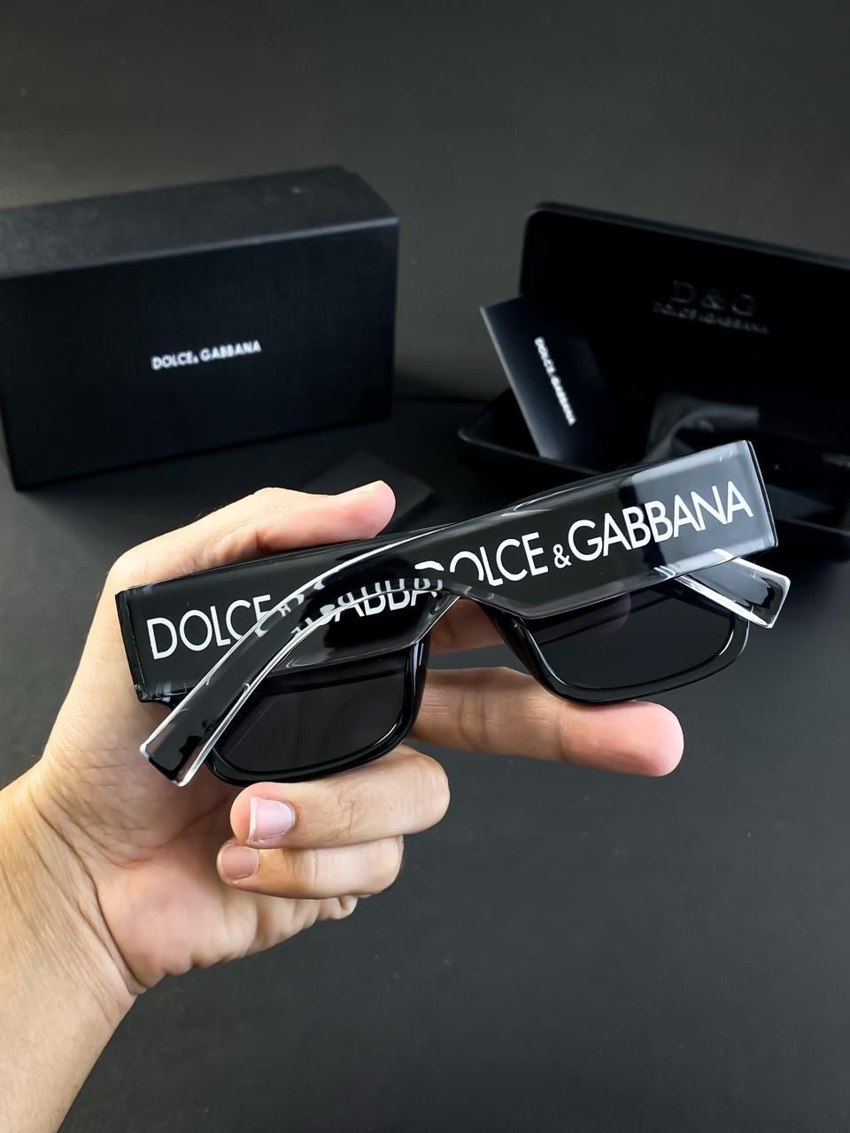 *DOLCE & GABBANA TRANSPRENT BLACK 6184🥵🥵🥵*