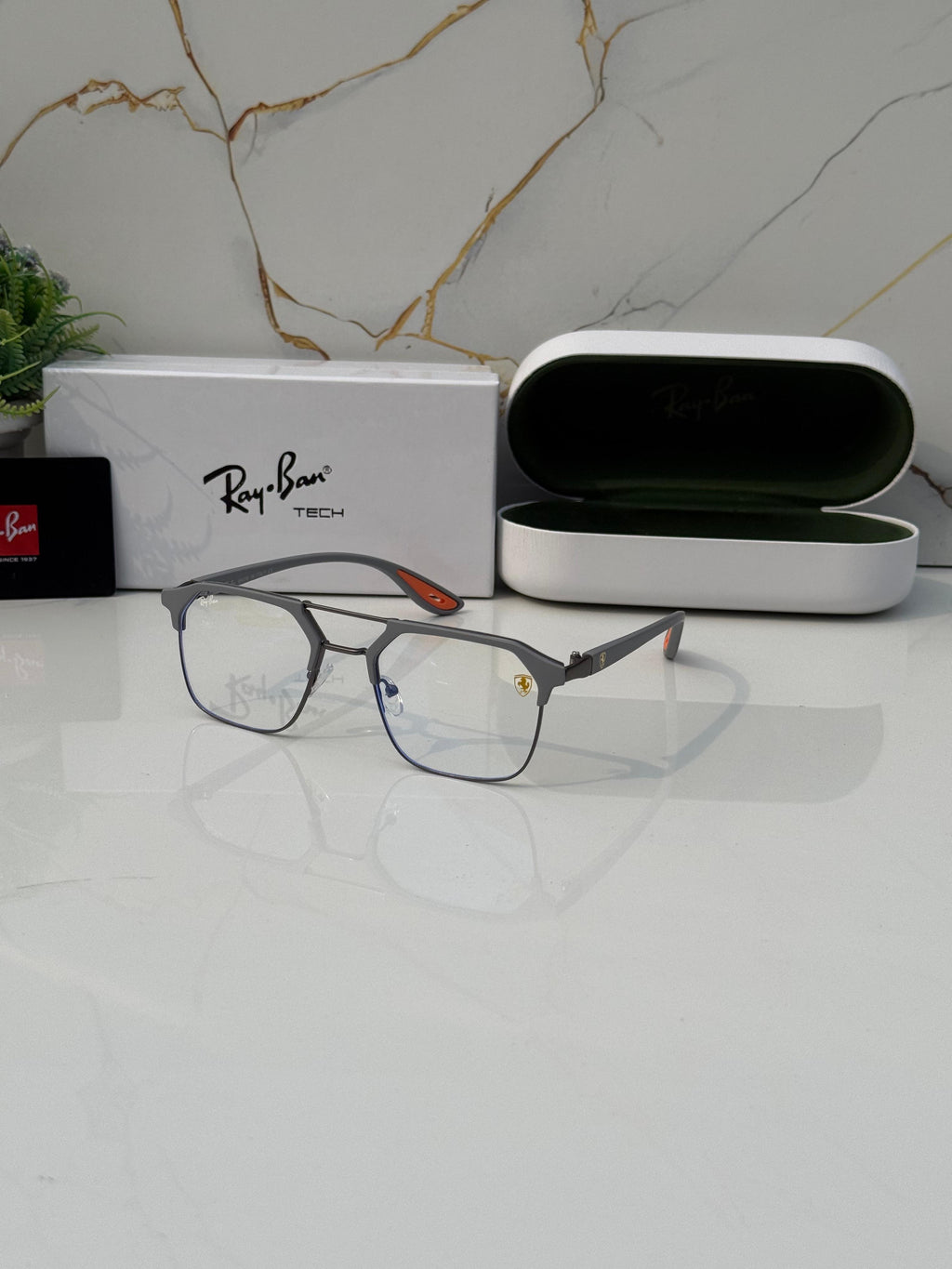 *Rayban 04 Grey Plano*🚨🔥