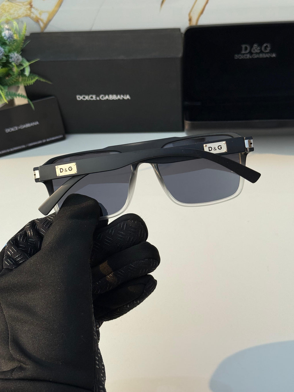 *DOLCE & GABBANA 8958 ICE BLACK COLOR*🔥🔥😎