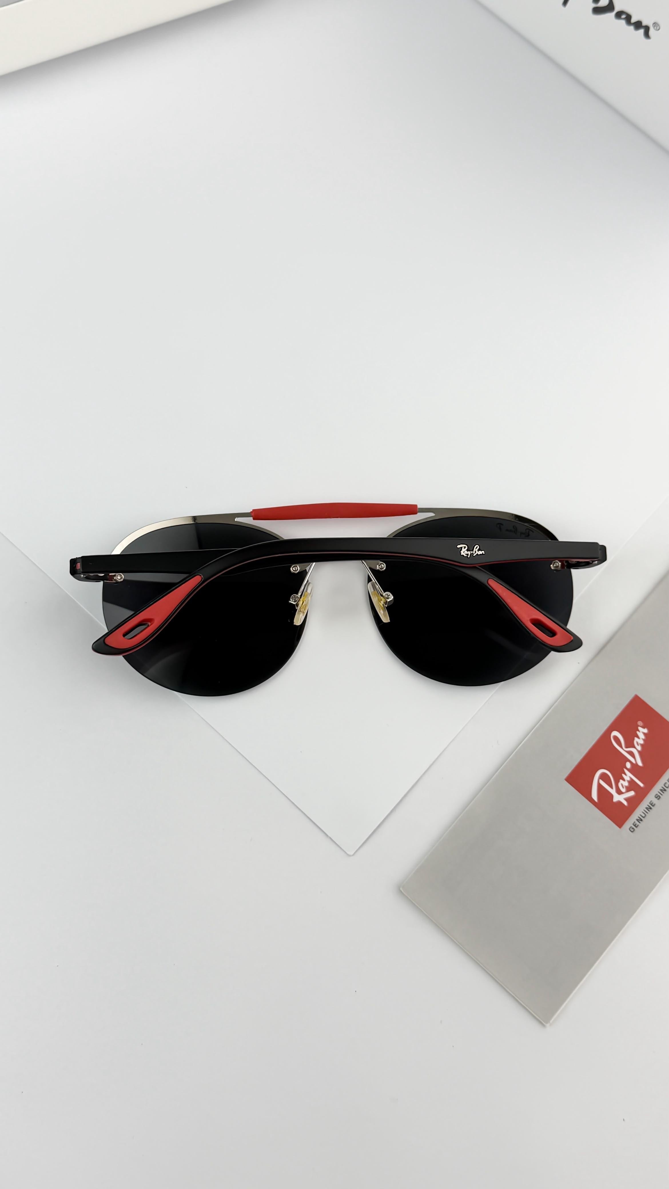 *RAYBAN FERRARI RED&BLACK 2663🔥🔥🔥*