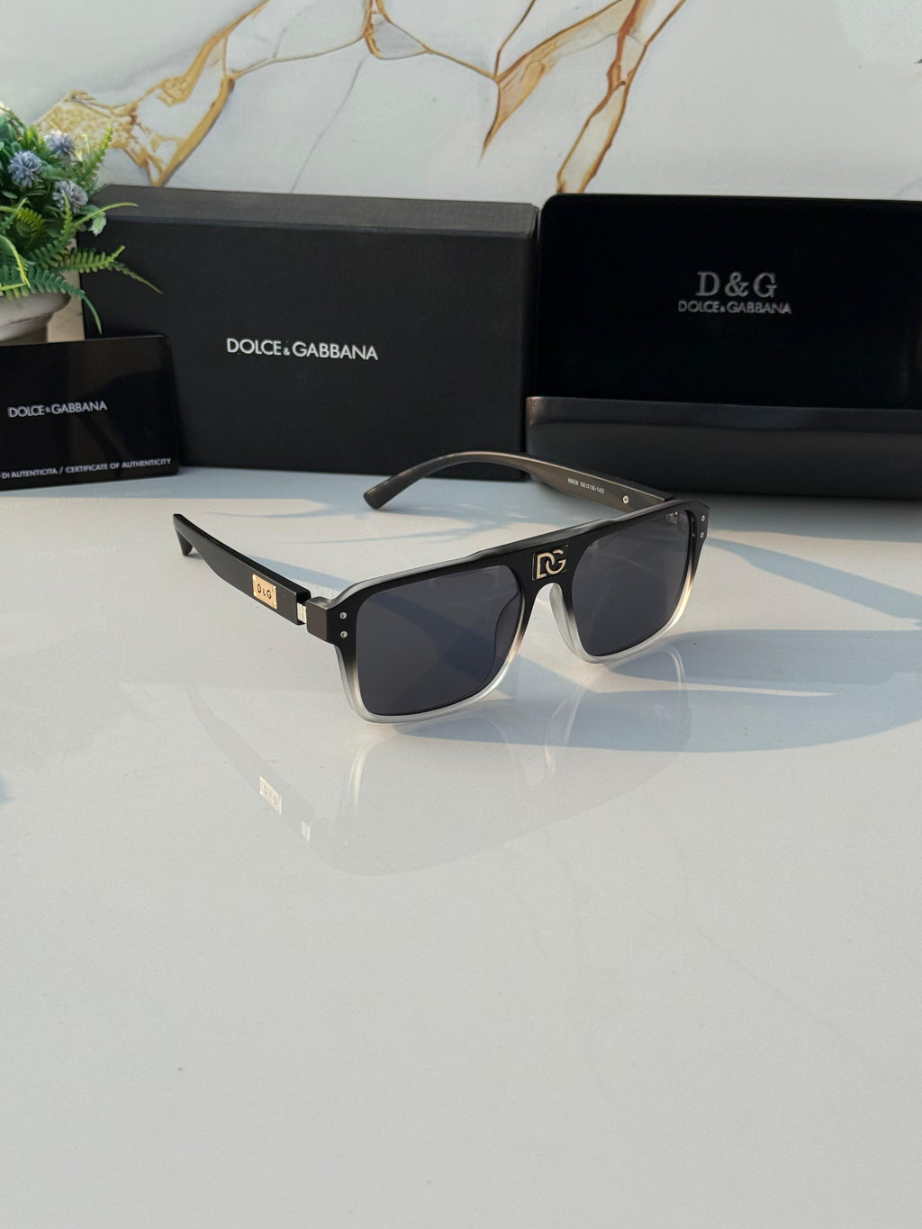*DOLCE & GABBANA 8958 ICE BLACK COLOR*🔥🔥😎