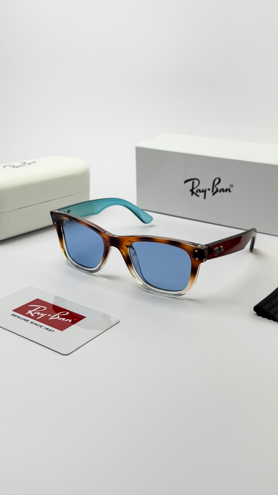 *RAYBAN TIGER BLUE 0502🔥🔥🔥*