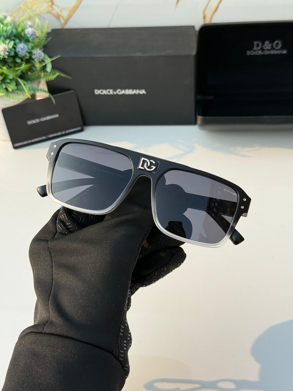 *DOLCE & GABBANA 8958 ICE BLACK COLOR*🔥🔥😎