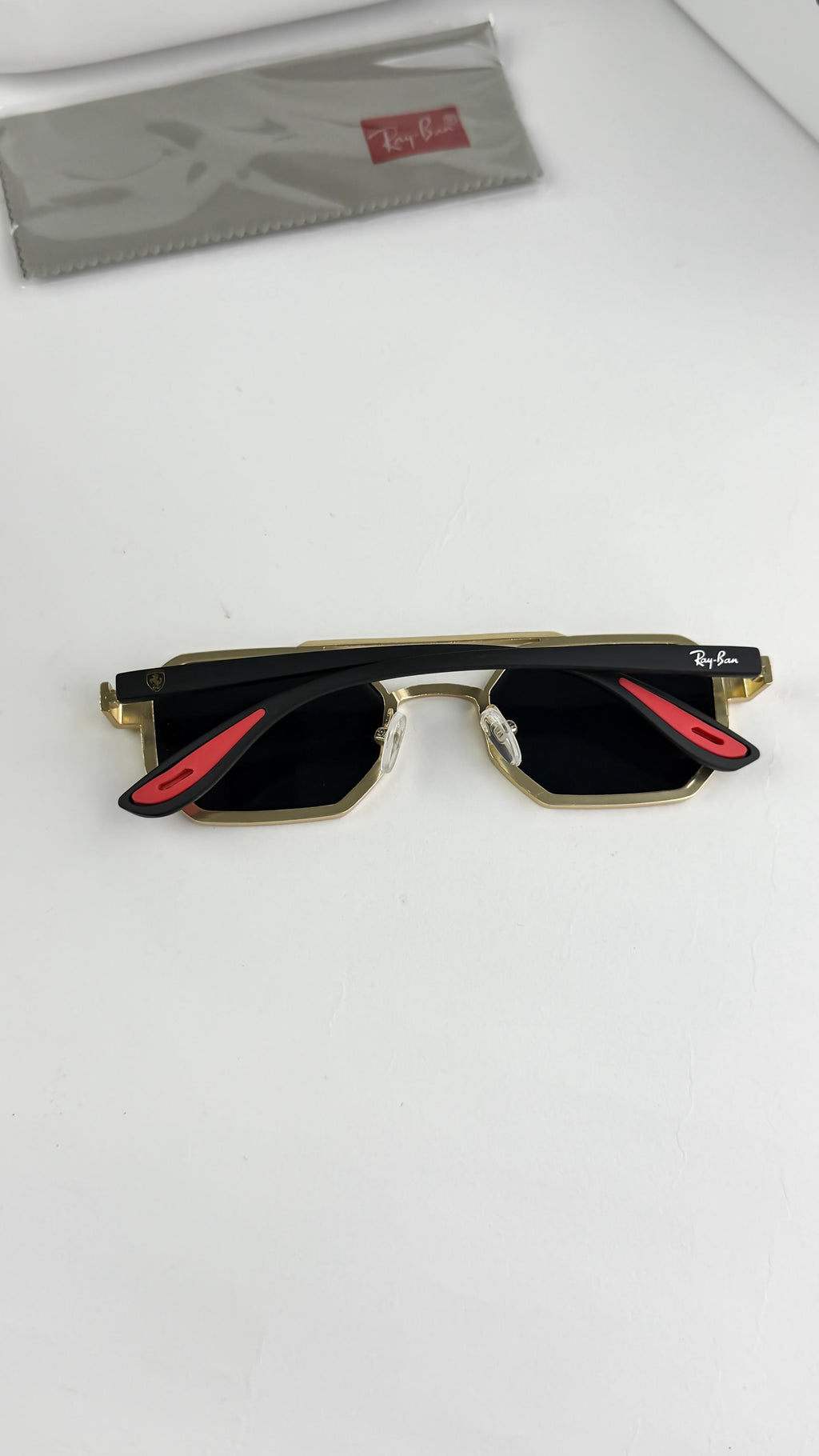 *RAYBAN GOLD BLACK 05🔥🔥🔥*