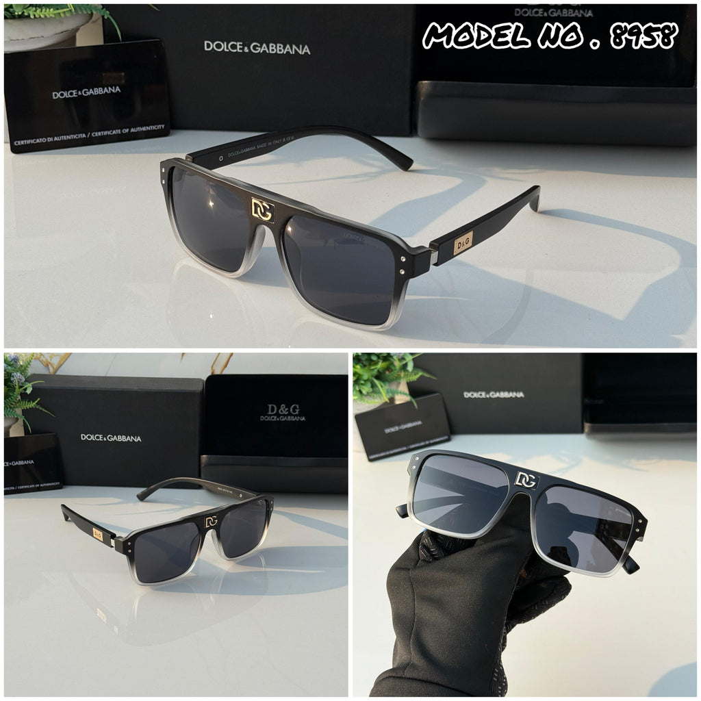 *DOLCE & GABBANA 8958 ICE BLACK COLOR*🔥🔥😎