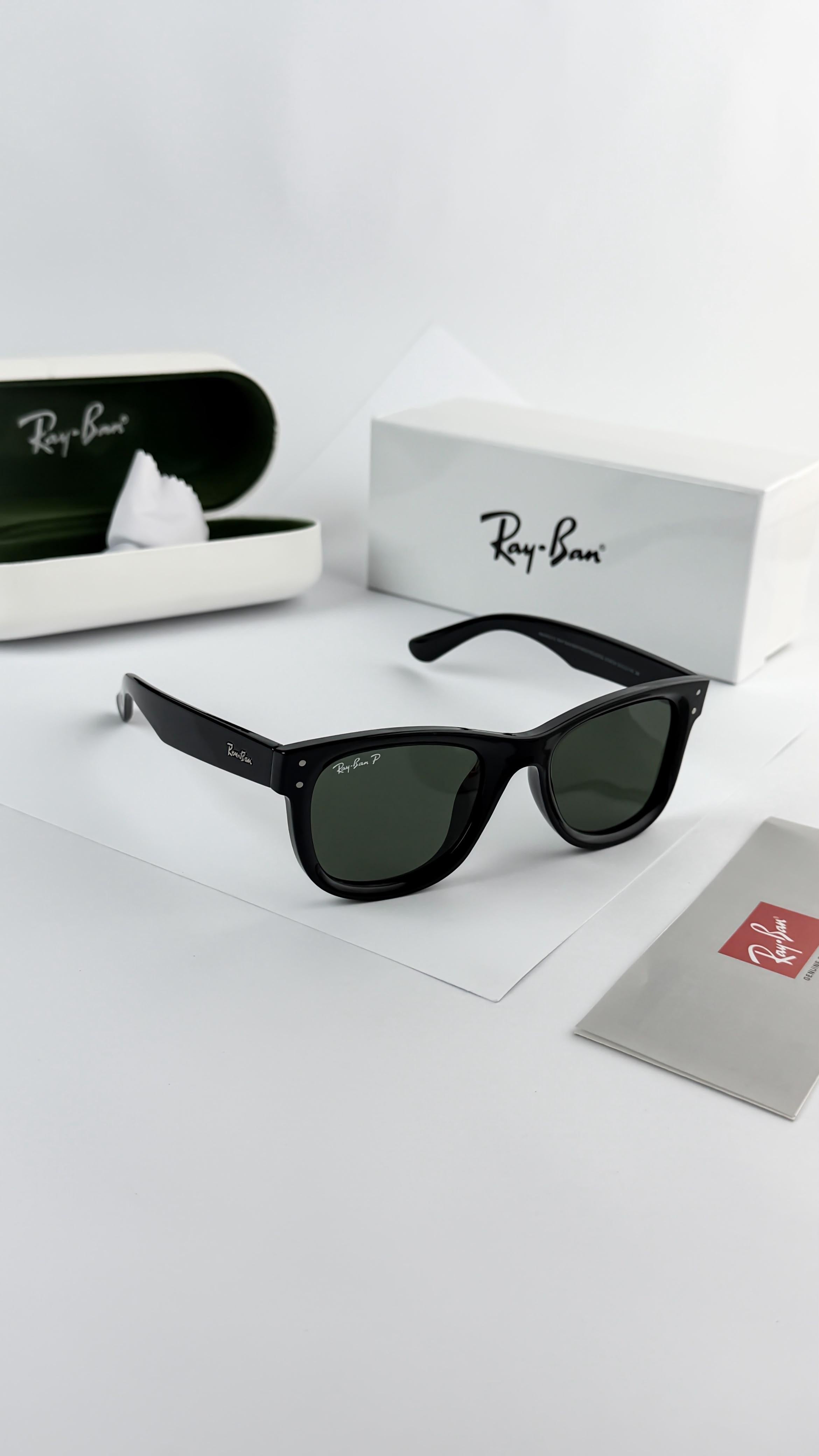 *RAYBAN 0502 REVERSE BLACK GREEN🔥🔥🔥STORE ARTICLE 🔥🔥🔥*