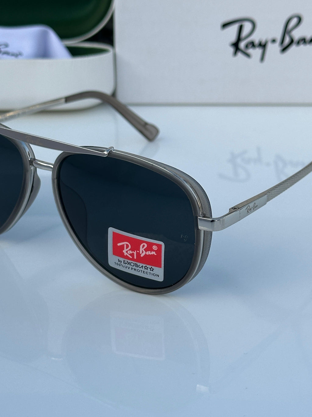 Ra_yban 4414 silver Grey