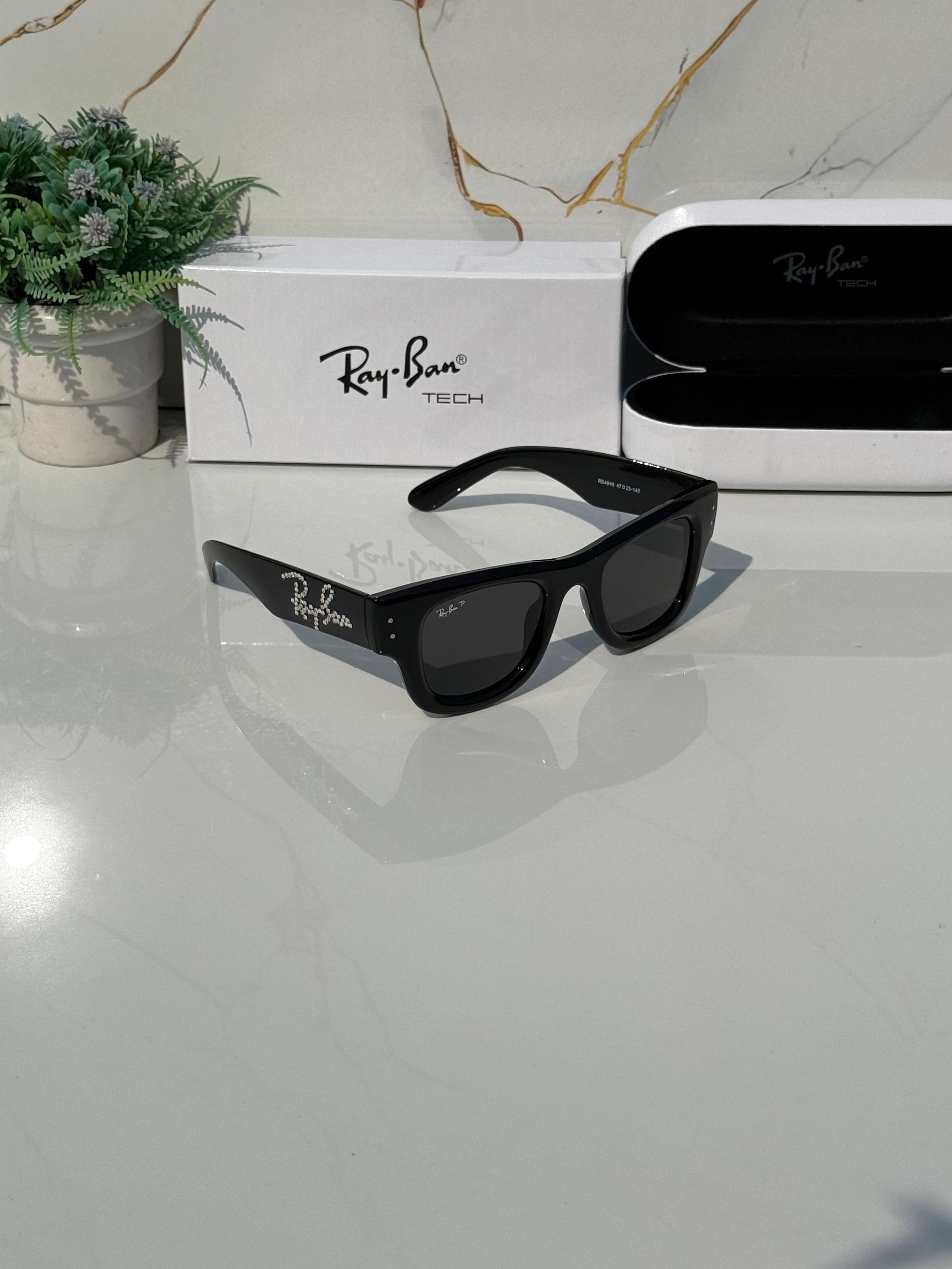 *Rayban 4940 Shiny Black Puffer Diamond Edition* 🚨🔥