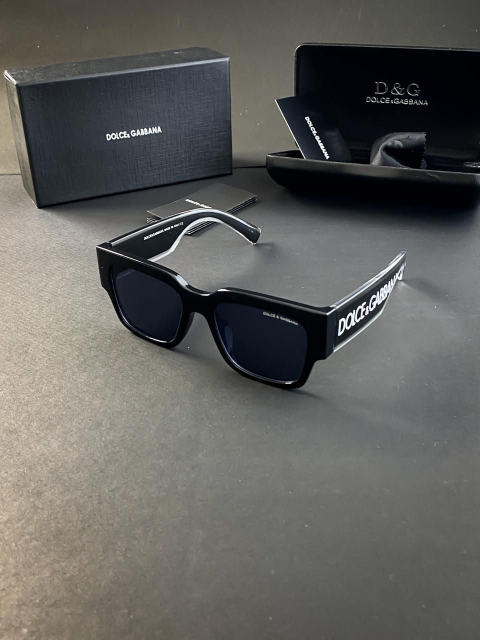 *DOLCE & GABBANA TRANSPRENT BLACK 6184🥵🥵🥵*