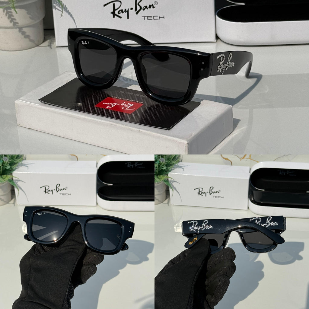 *Rayban 4940 Shiny Black Puffer Diamond Edition* 🚨🔥