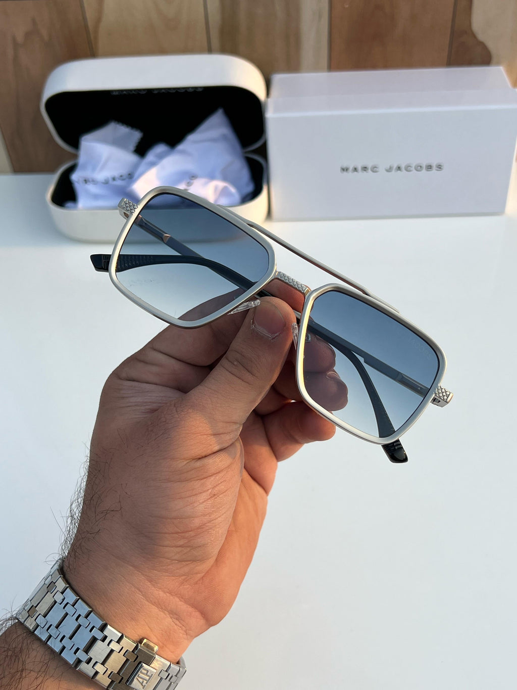 Ma_rc Jaco_bs  505 silver blue A