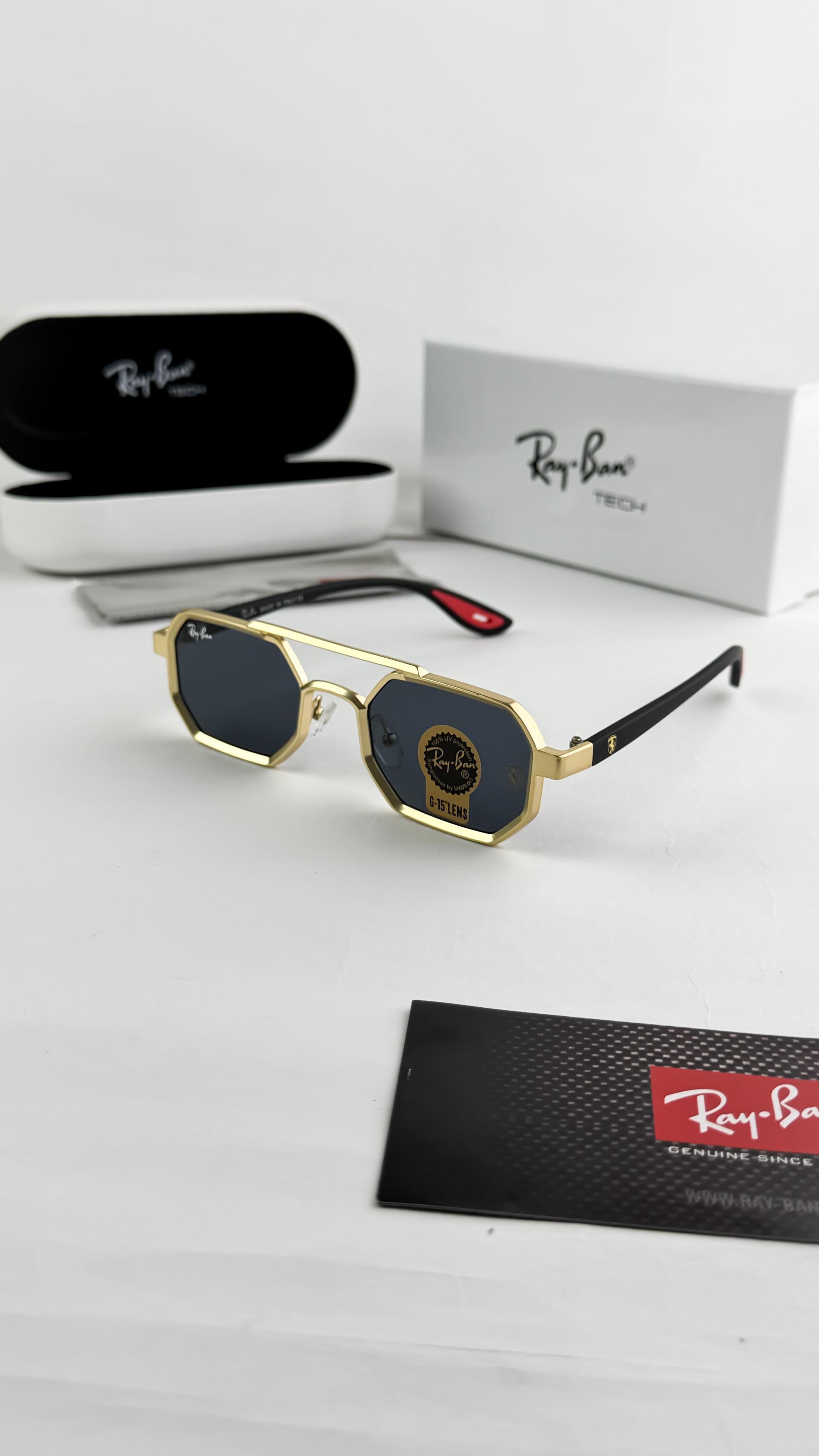 *RAYBAN GOLD BLACK 05🔥🔥🔥*