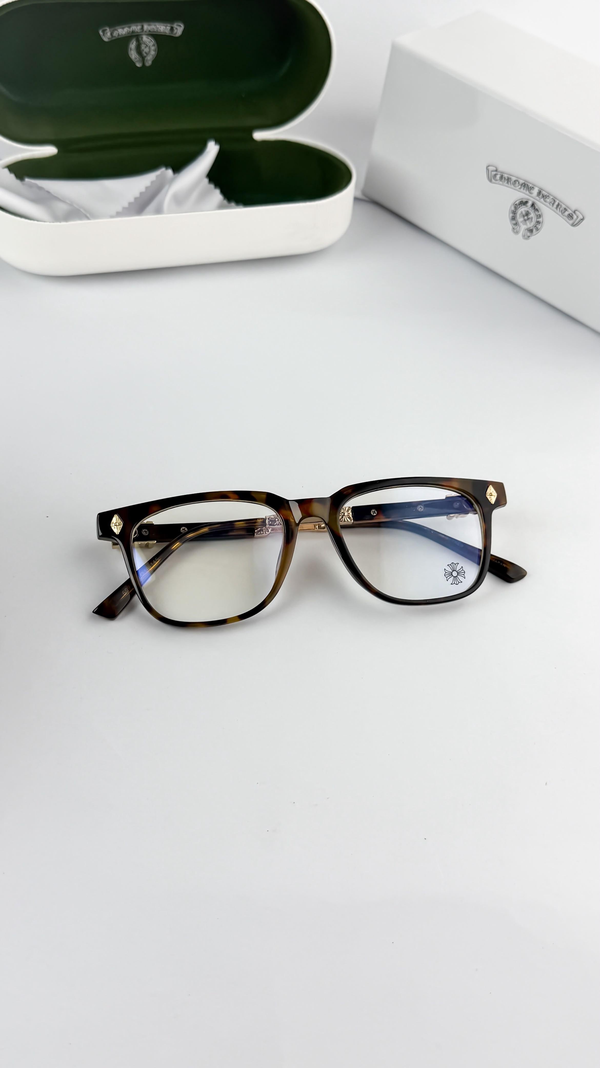 *CHORME HEART BROWN PLANO 6090🔥🔥🔥*