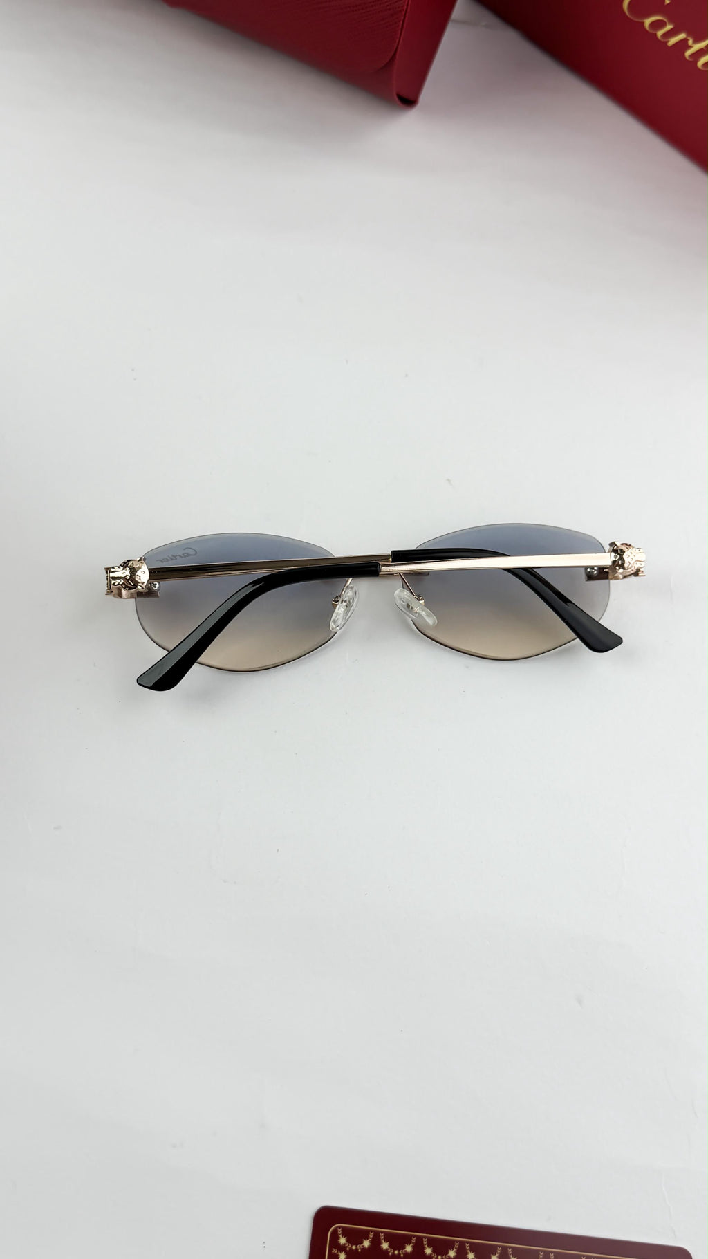*CARTIER GOLD BLUE SHADED 8070🔥🔥🔥*