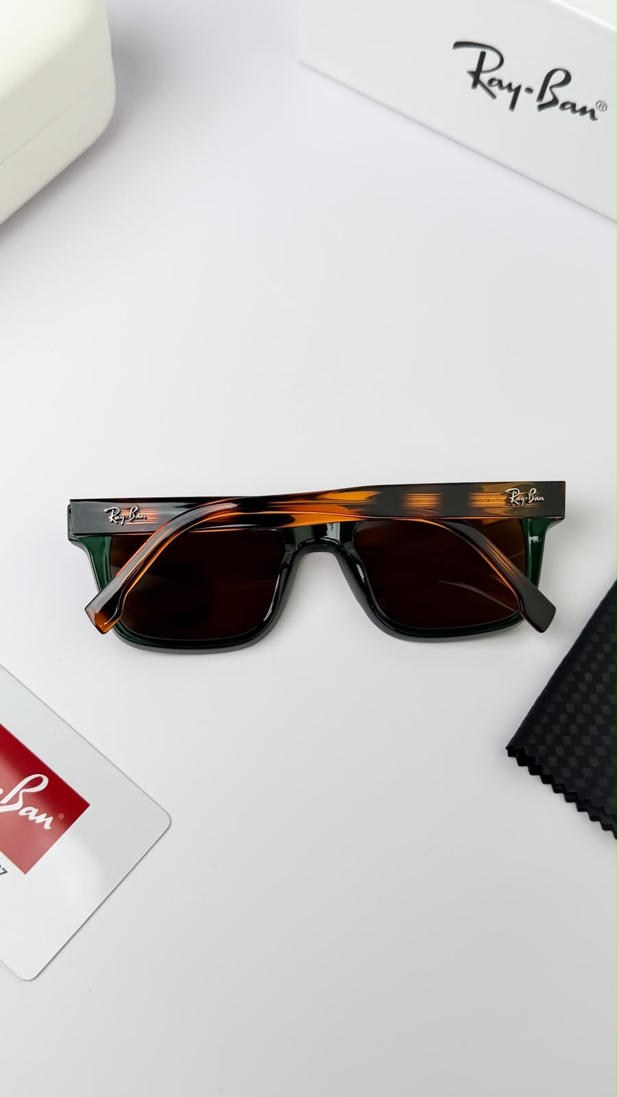 *RAYBAN TIGER BROWN 7701🔥🔥🔥*