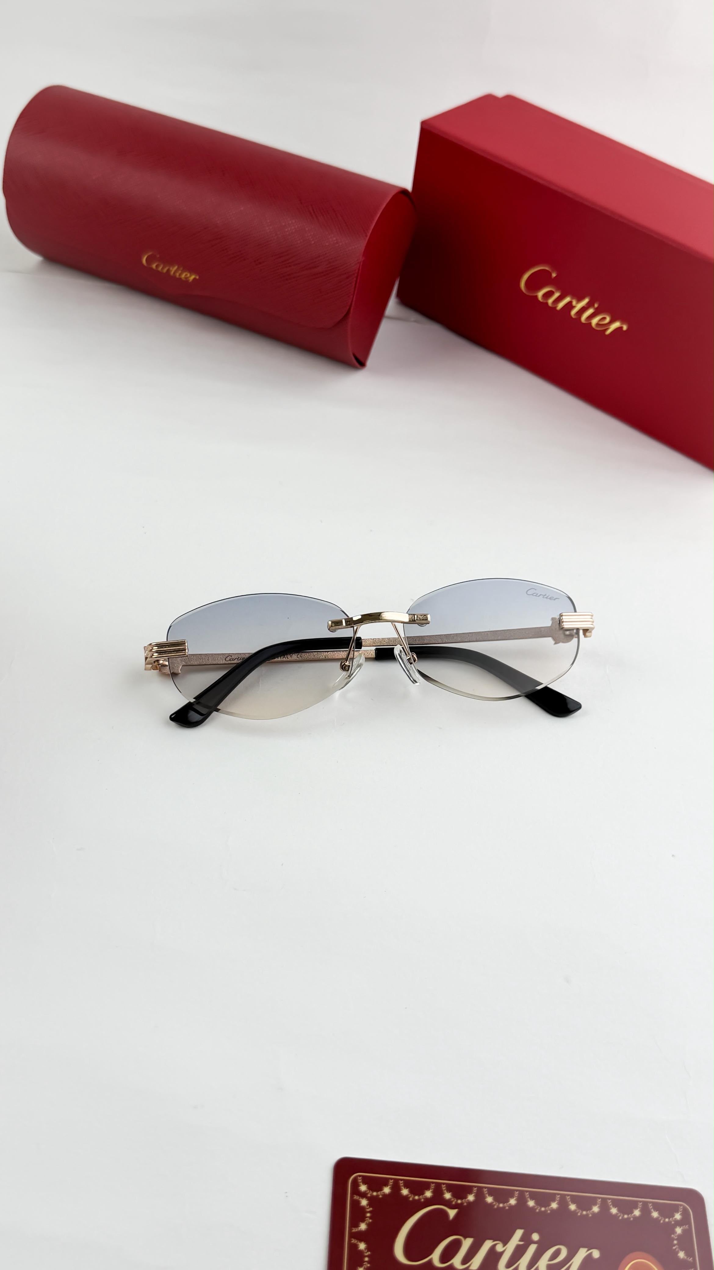 *CARTIER GOLD BLUE SHADED 8070🔥🔥🔥*