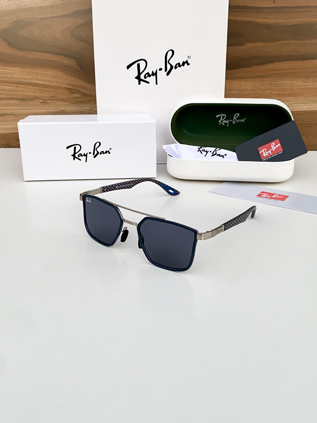 RA_YBAN SILVER BLUE 3610