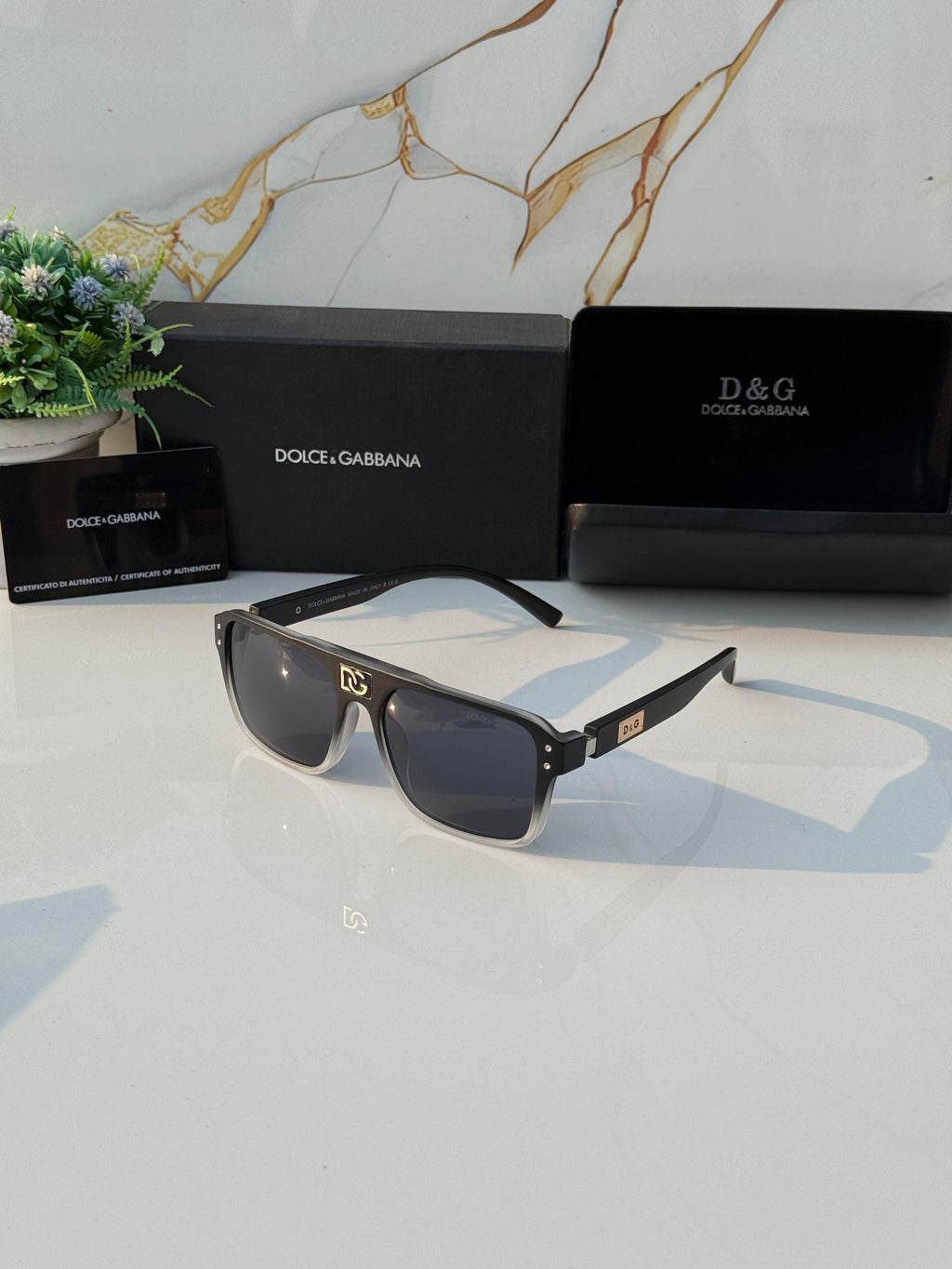 *DOLCE & GABBANA 8958 ICE BLACK COLOR*🔥🔥😎