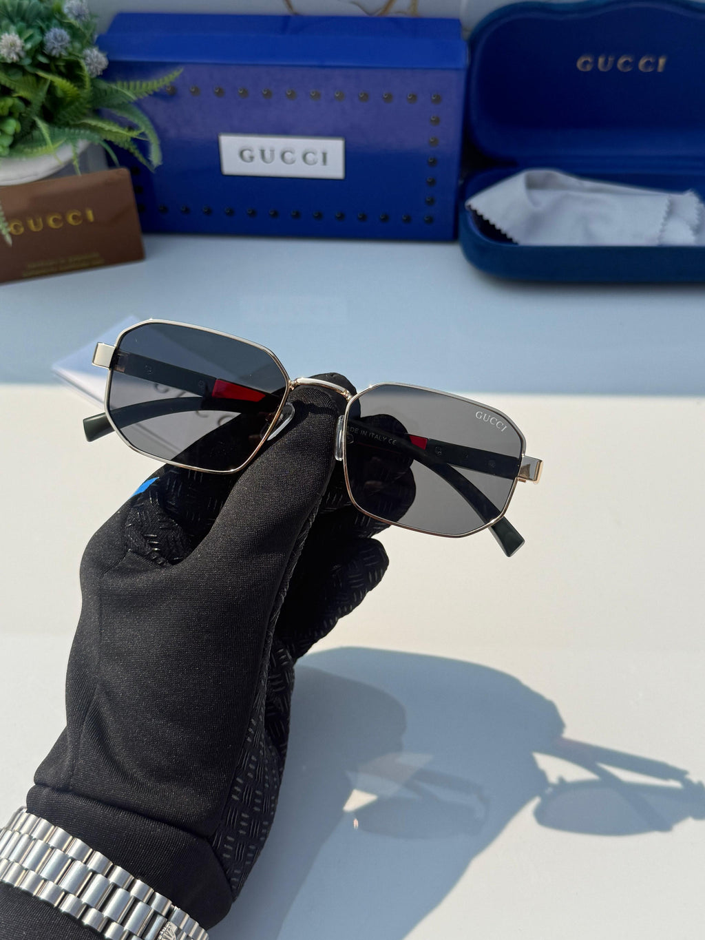 *Gucci 9131 Gold Black*🚨🔥