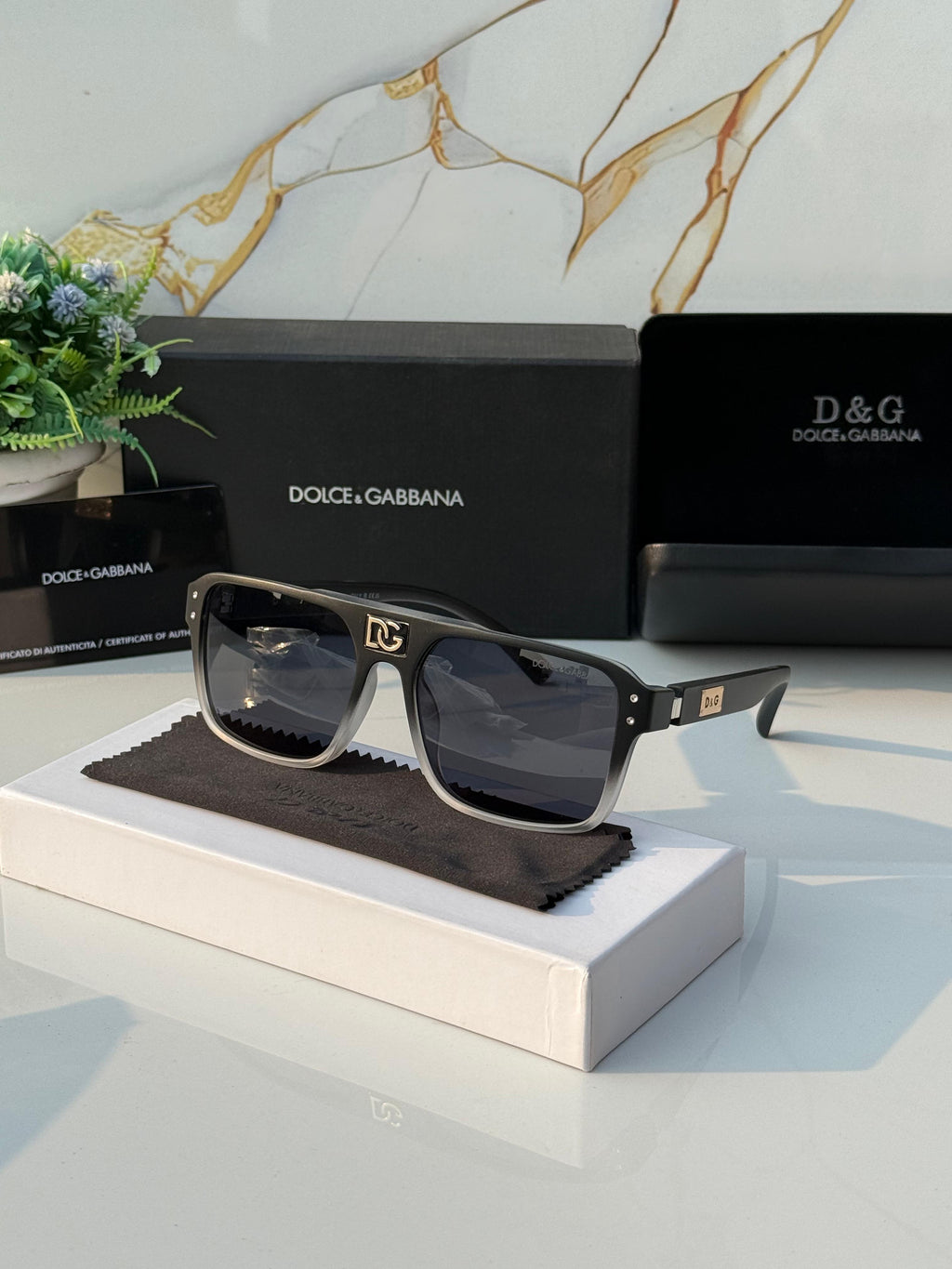 *DOLCE & GABBANA 8958 ICE BLACK COLOR*🔥🔥😎