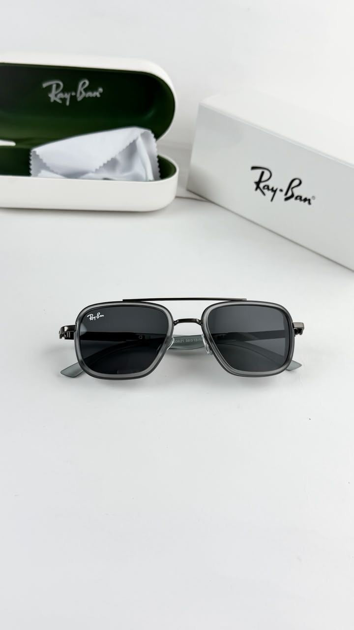 *RAYBAN GREY BLACK 3621🔥🔥🔥*