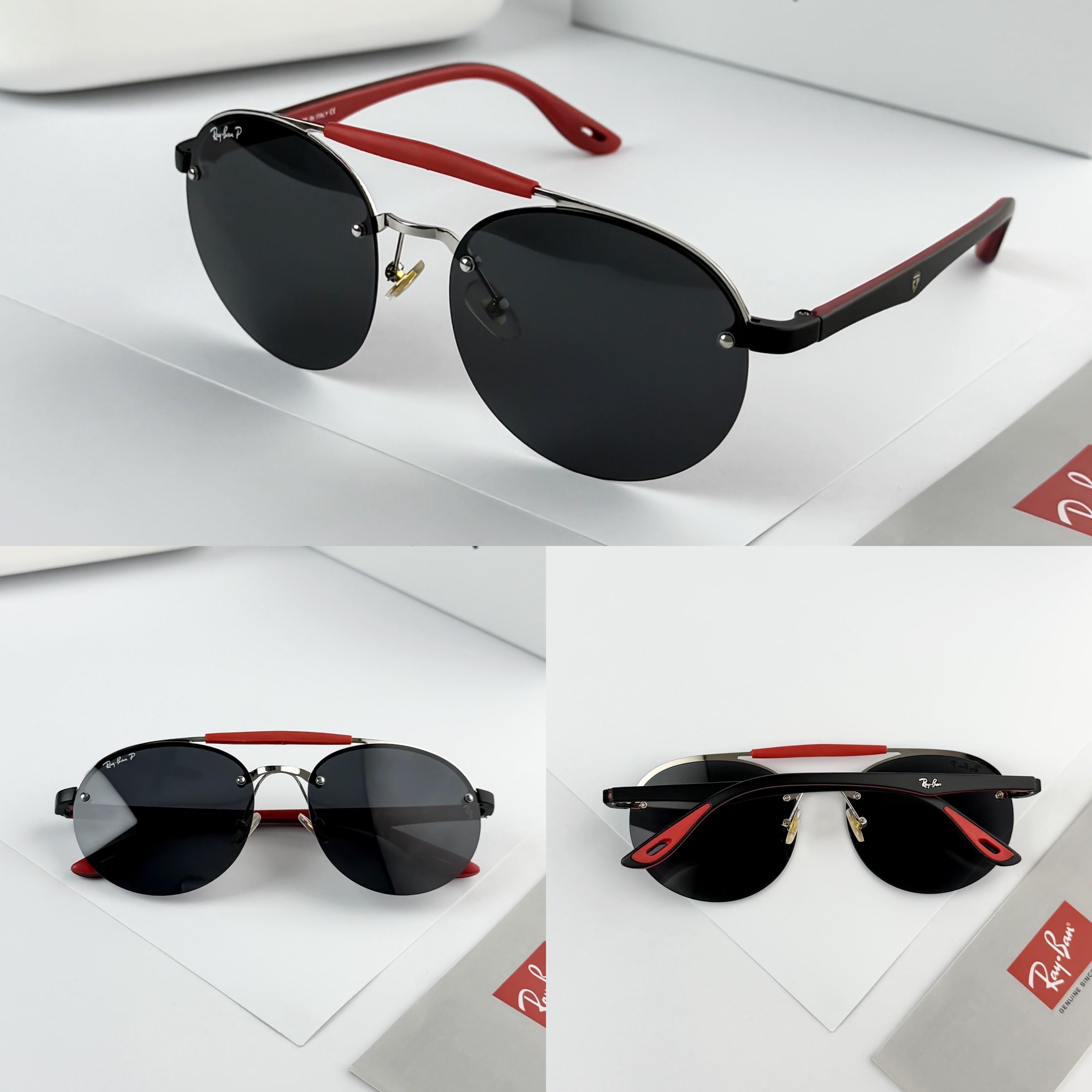 *RAYBAN FERRARI RED&BLACK 2663🔥🔥🔥*