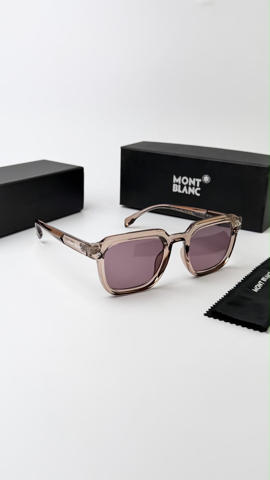 *MONT BLANC TRANPRENT BROWN 3928🔥🔥🔥*