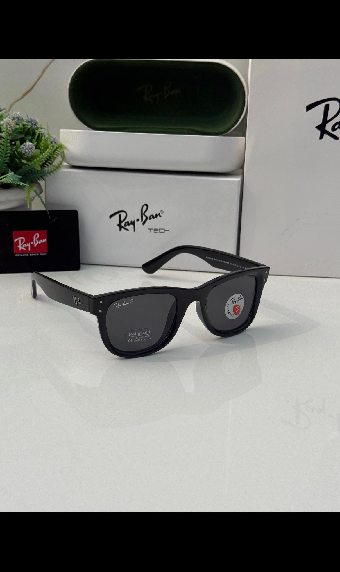 Rayban black Blaze 650
