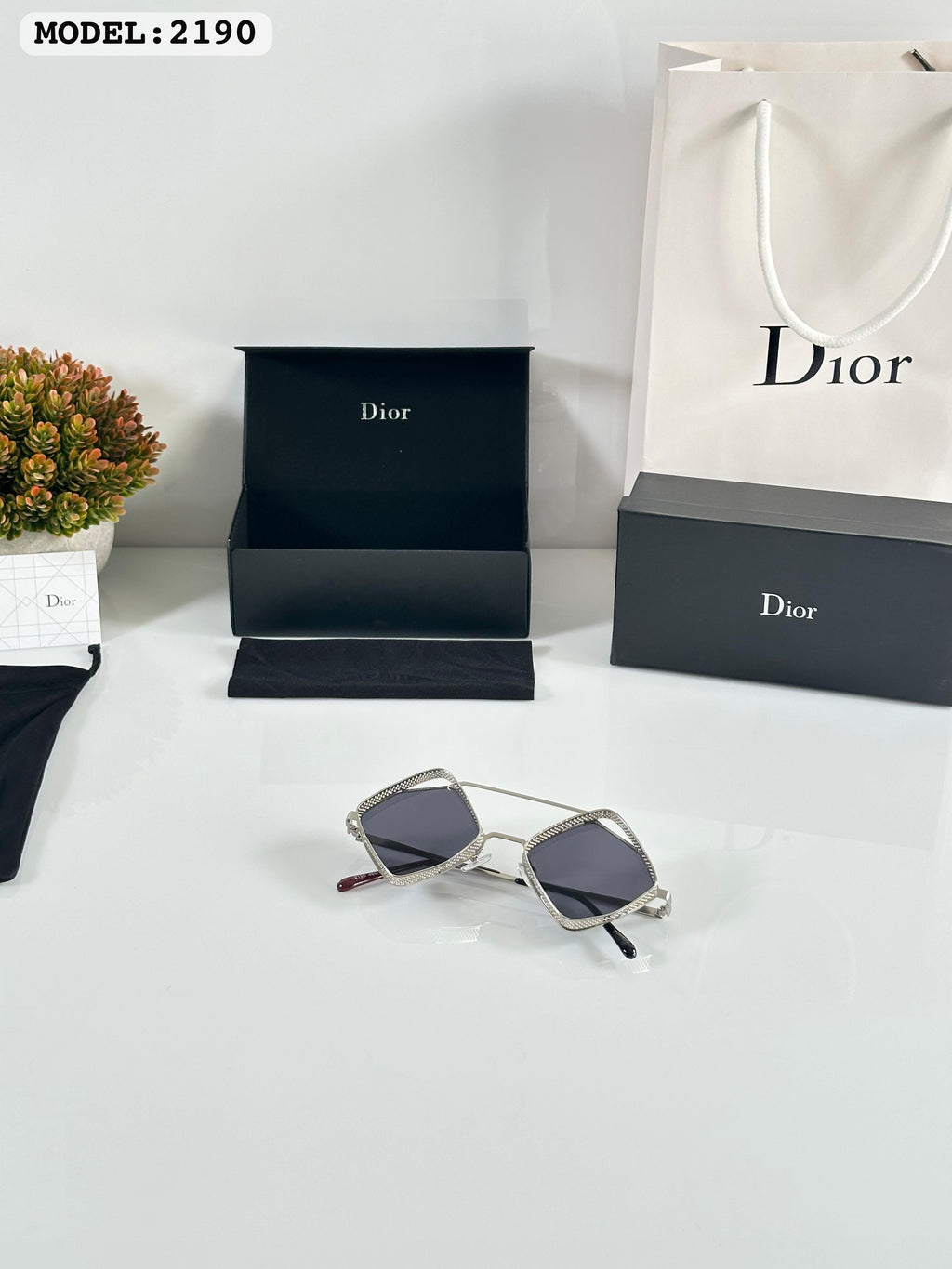 Di_or 2190 silver Black