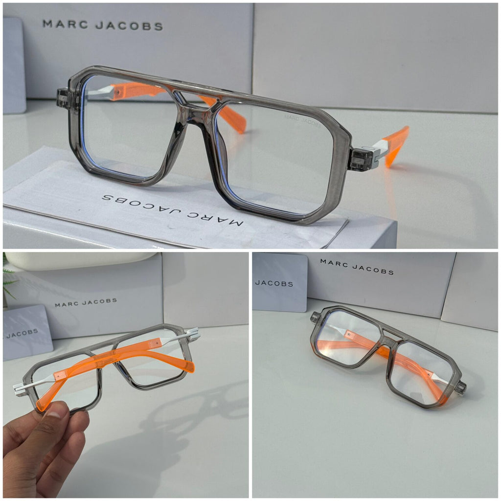 Marc Jacobs orange grey
