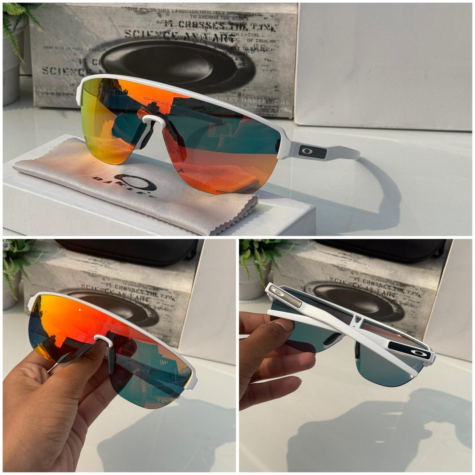 Oakly 4921 White Mercury