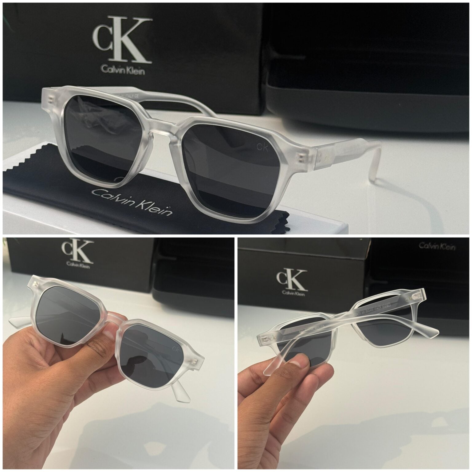 Calvin Klein Y05 White Black