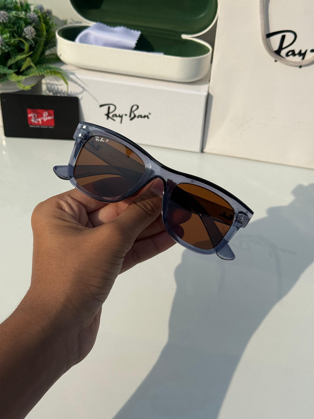 *Rayban 0502 Blue Brown*🚨🔥