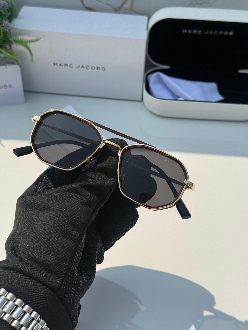 *Marc Jacobs 2828 Gold Brown*🔥🚨
