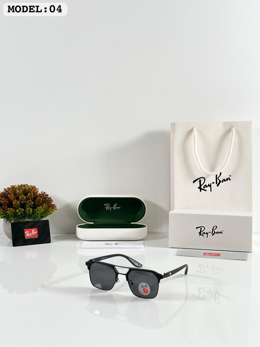 Rb with imported brand kit polarized glasses