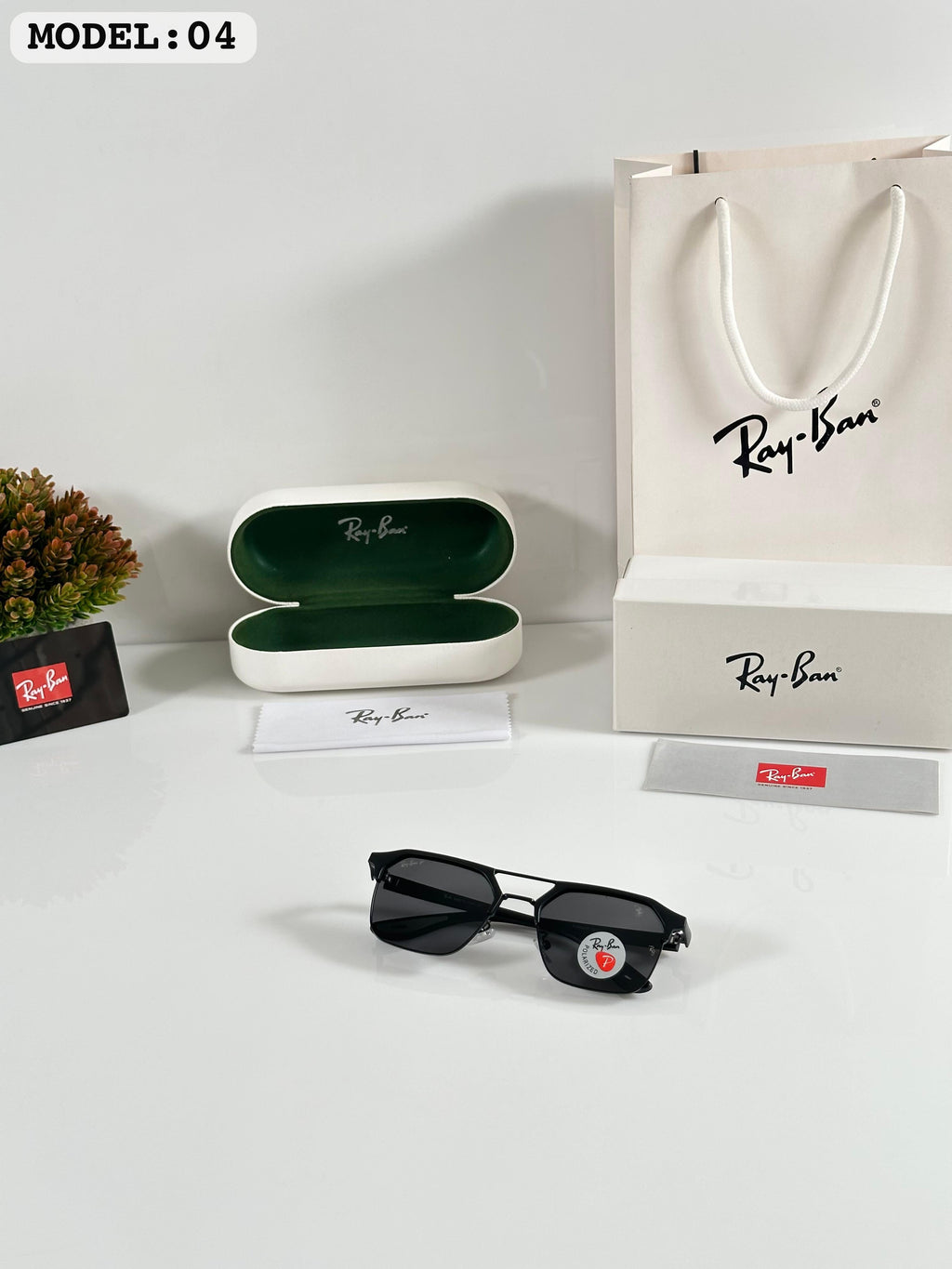 Rb with imported brand kit polarized glasses