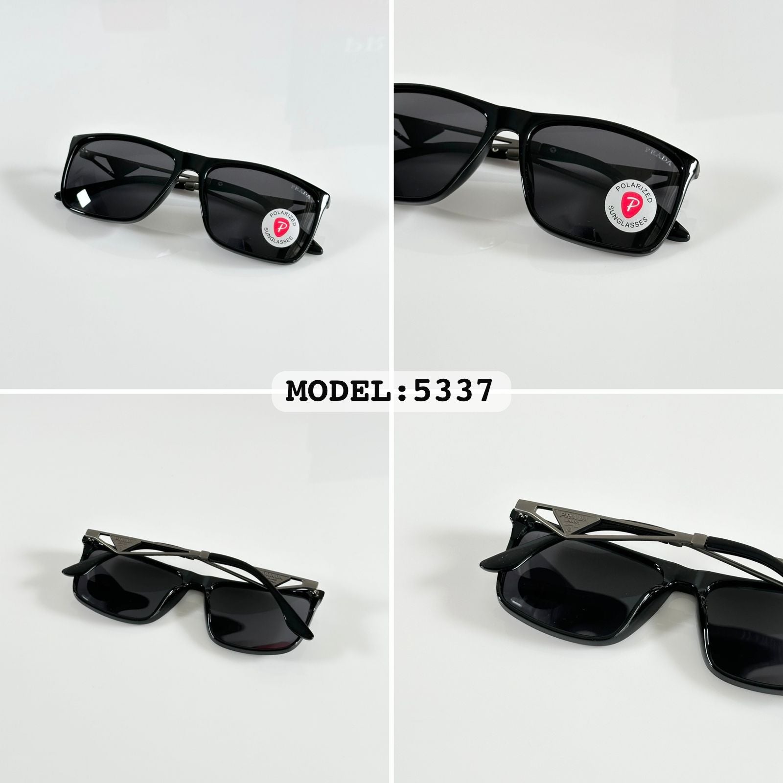 Pra/da polarized sunglasses with imported brand kit